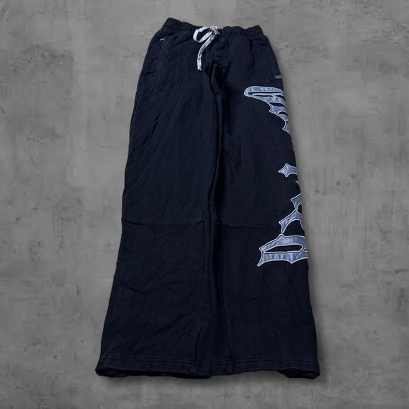Other - Y2K Vintage Baggy Godspeed Athleisure Black Gothic Logo Sweatpants
